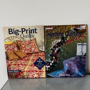Two Quilting Instructional Books